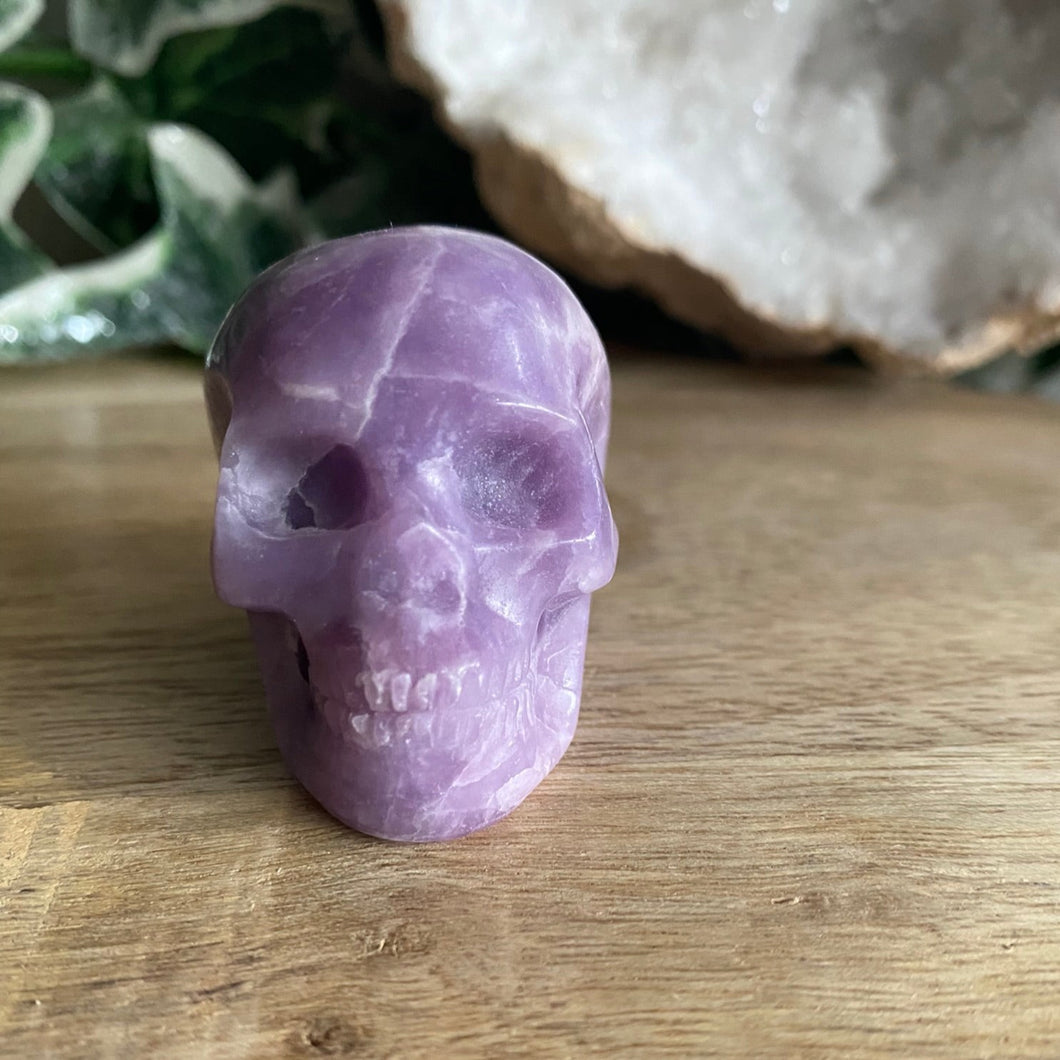 Crystal Skull | Lepidolite