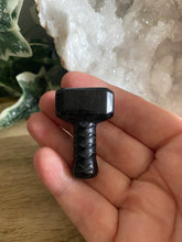 Load image into Gallery viewer, Crystal Carvings | Thor’s Hammer | 4cm
