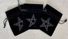 Load image into Gallery viewer, Black Pentagram Pouch

