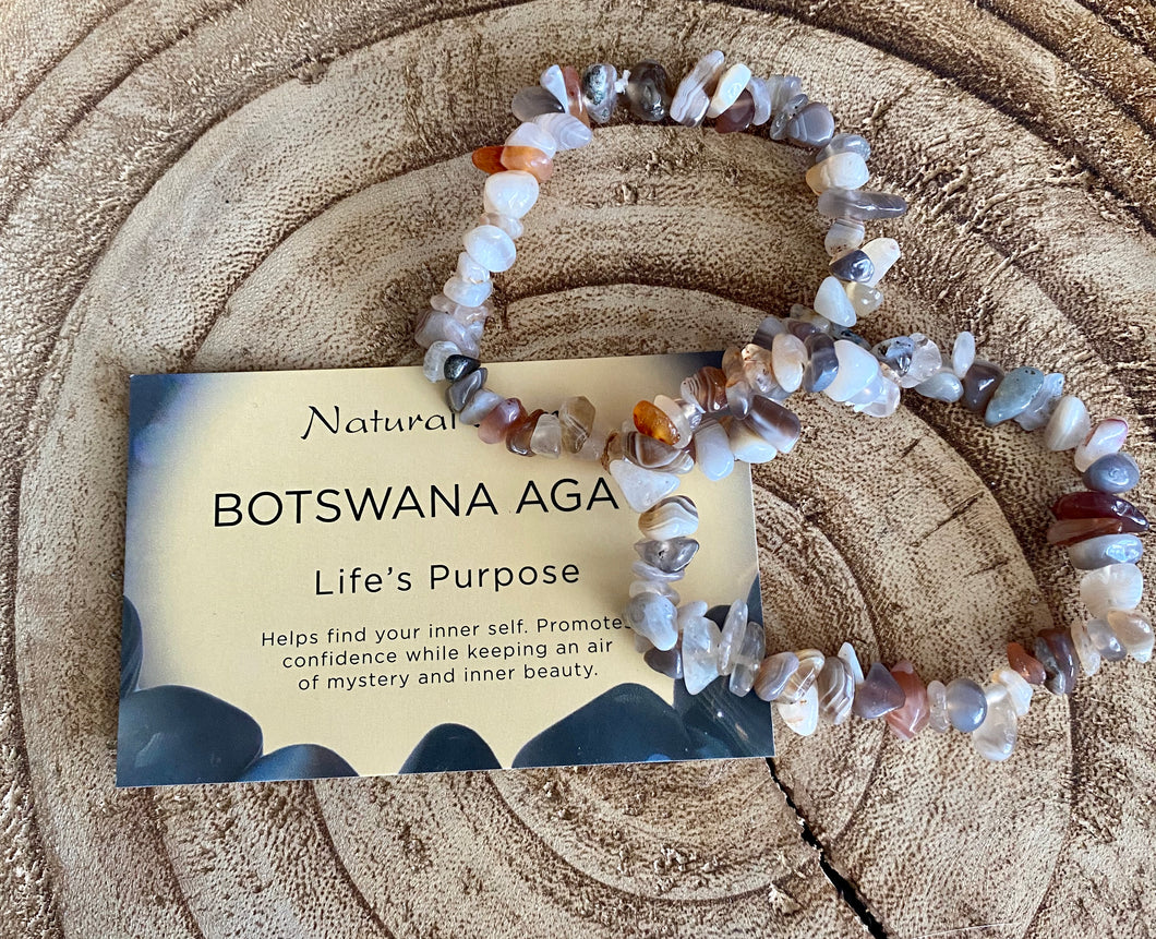 Chip Bracelet | Botswana Agate