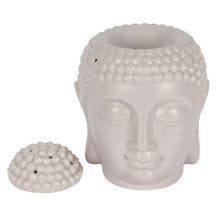 Load image into Gallery viewer, Oil Burner | Large Buddha Head | Grey

