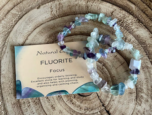 Chip Bracelet | Fluorite