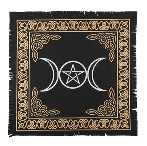 Altar Cloth | Celtic Triple Moon