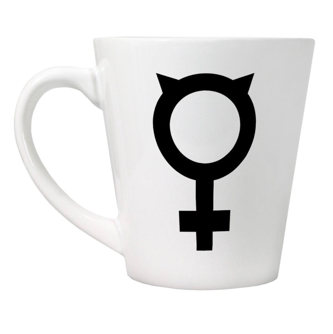 Latte Mug | Feminist Kitty