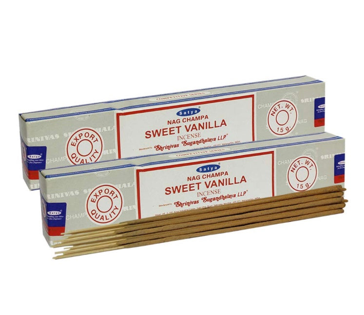Satya Incense Sticks | Sweet Vanilla