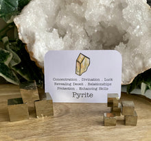 Load image into Gallery viewer, Cubes | Pyrite
