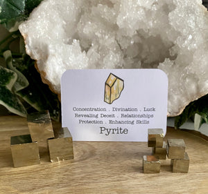 Cubes | Pyrite