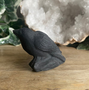 Bird Carving | Black Obsidian