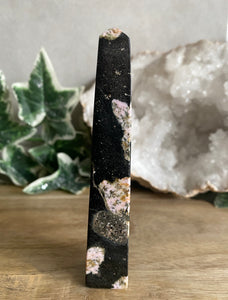 Polished Obelisk | Marshmallow Stone | 11cm
