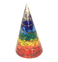 Load image into Gallery viewer, Organite Chakra Cone
