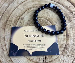 Bead Bracelet | Shungite