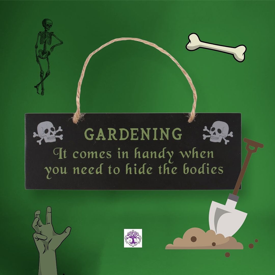 Hanging Sign | Gardening……