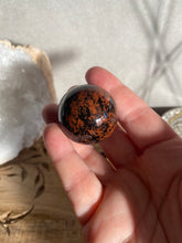 Load image into Gallery viewer, Sphere | Mahogany Obsidian | 3.5cm
