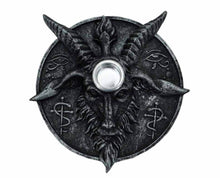 Load image into Gallery viewer, Baphomet Head Incense &amp; Candle Holder
