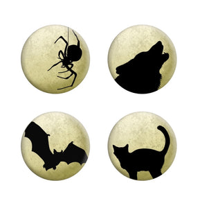 Button Badges | Animal Silhouette