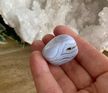 Load image into Gallery viewer, Tumble Stone | Blue Lace Agate
