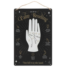 Load image into Gallery viewer, Palm Reading | Metal Sign
