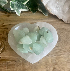 Selenite Bowl | Heart