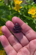 Load and play video in Gallery viewer, Little Fluorite Laughing Buddha
