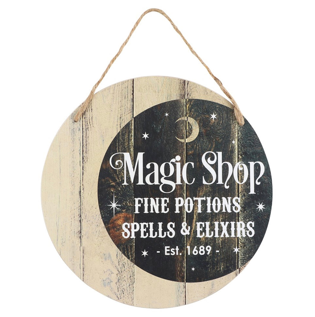Magic Shop | Hanging Plaque