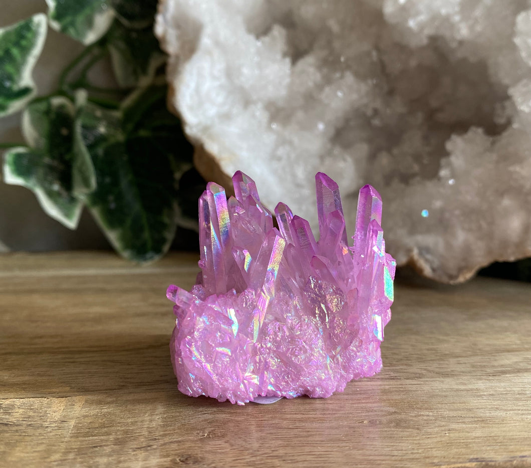 Cluster | Lavender Aura Quartz | 50g