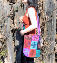 Load image into Gallery viewer, Sling Bags | Spiral Patchwork
