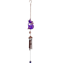 Load image into Gallery viewer, Windchime &amp; Sun Catcher | Purple Cat
