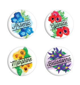 Button Badges | What’s Your Poison?