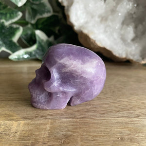 Crystal Skull | Lepidolite