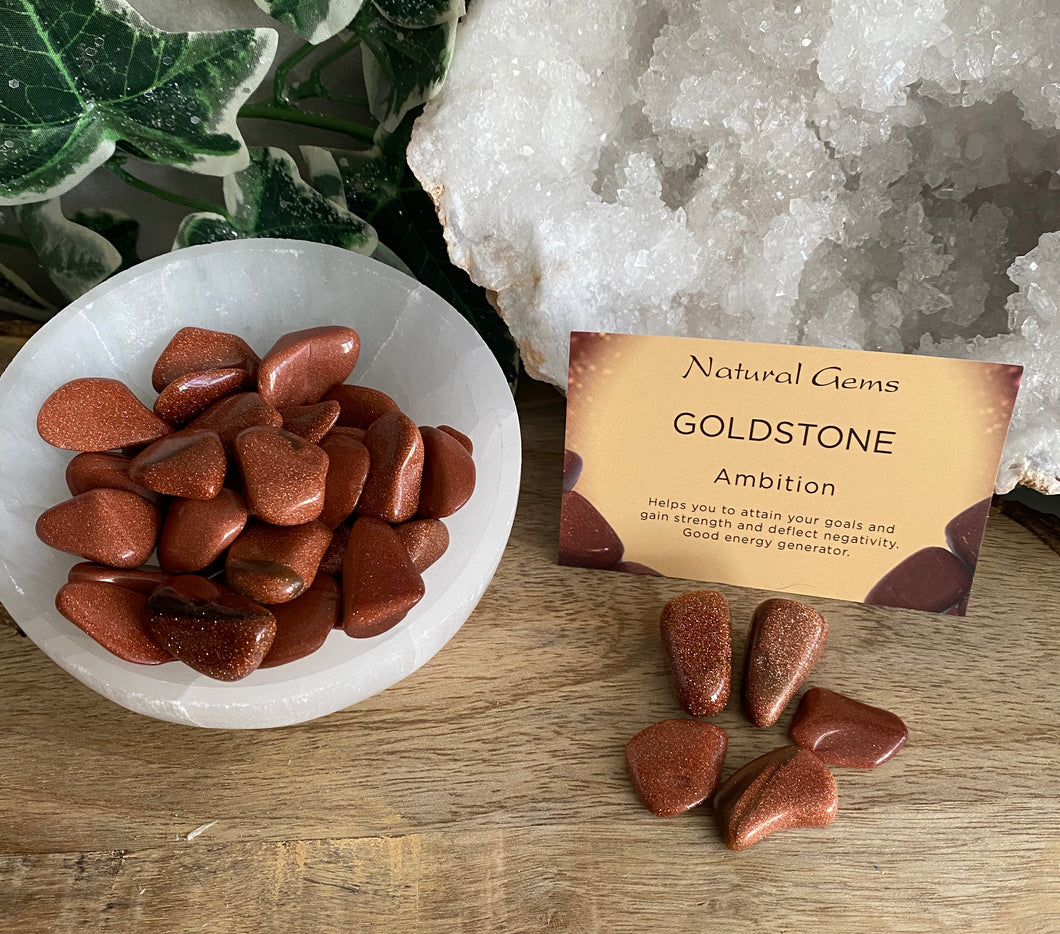 Tumble Stones | Goldstone