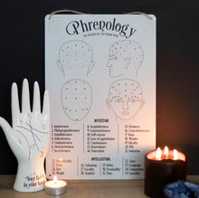 Load image into Gallery viewer, Phrenology Map | Metal Sign
