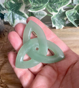 Crystal Carving | Triquetra