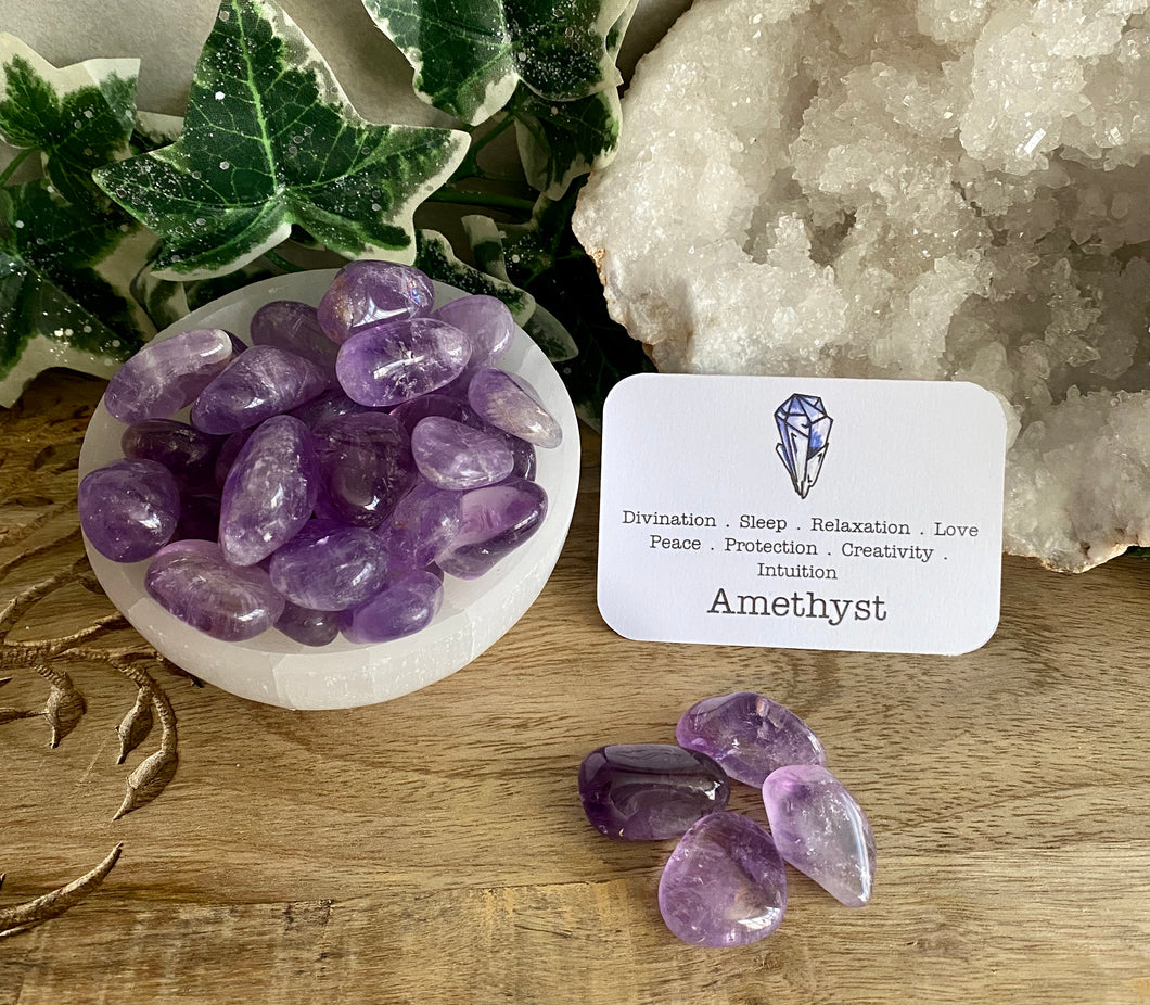 Tumble Stone | Amethyst