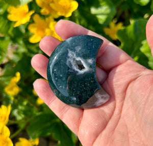 Moons | Moss Agate