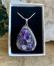 Load image into Gallery viewer, Amethyst Cluster Pendant
