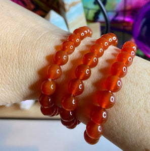 Bead Bracelet | Carnelian