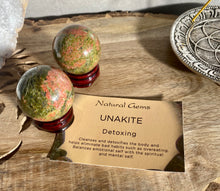 Load image into Gallery viewer, Sphere | Unakite | 3.5cm
