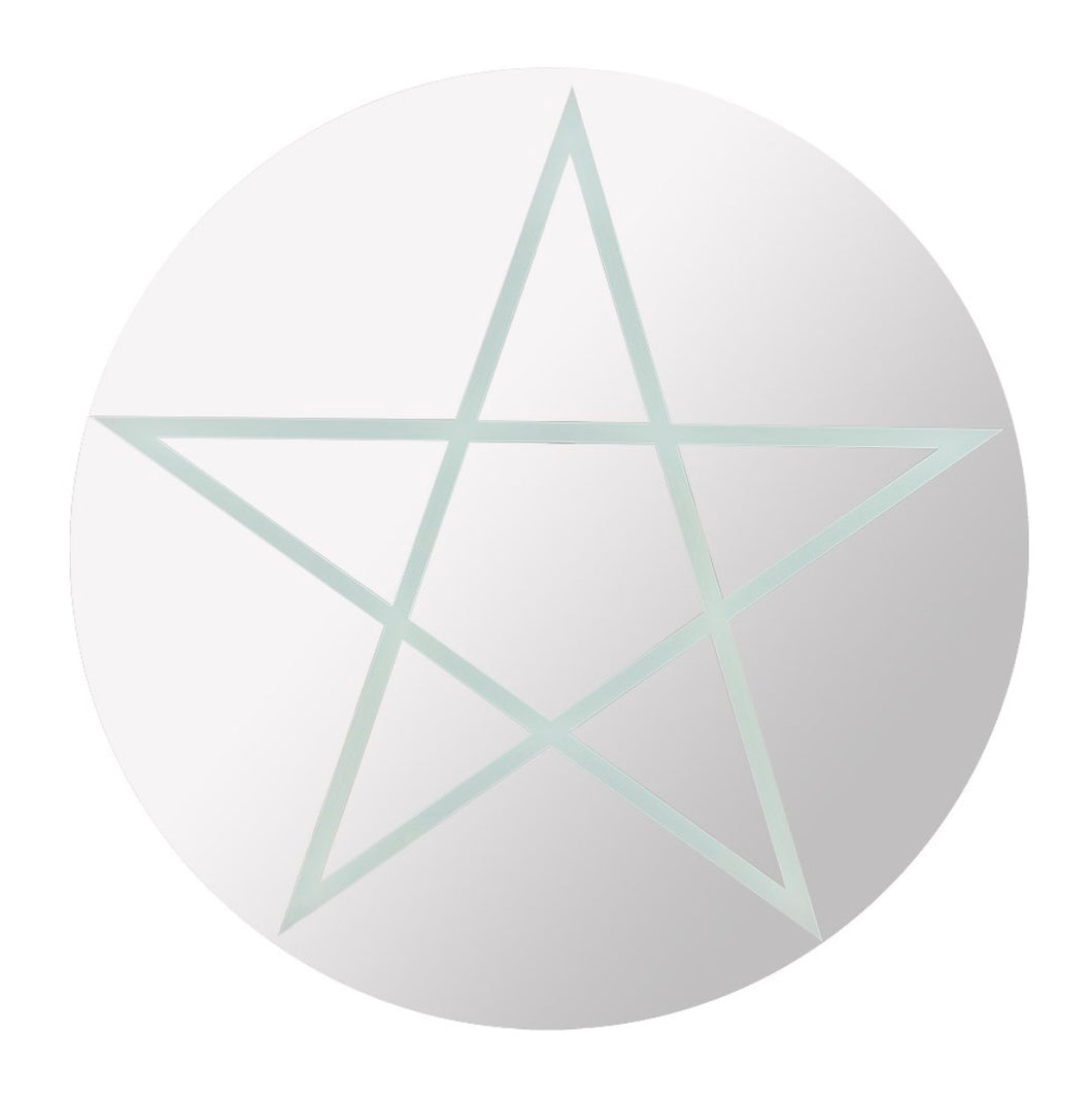 Circular Pentagram Mirror