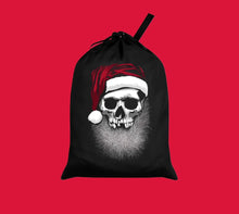 Load and play video in Gallery viewer, Christmas Sack | Santa Skull
