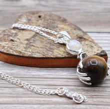 Load image into Gallery viewer, Healing Hands Necklace | Protection &amp; Luck
