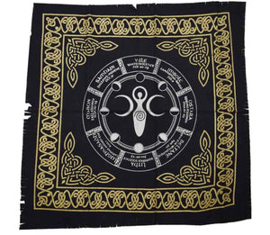 Altar Cloth | Pagan Wheel of the Year