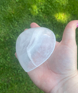 Selenite Bowl | Heart