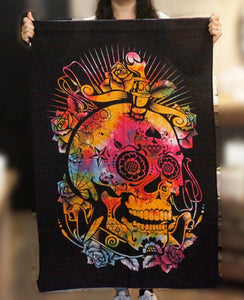Cotton Tapestry  | Day of the Dead