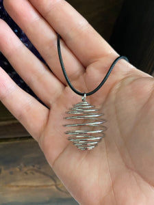 Spiral Cages Necklace