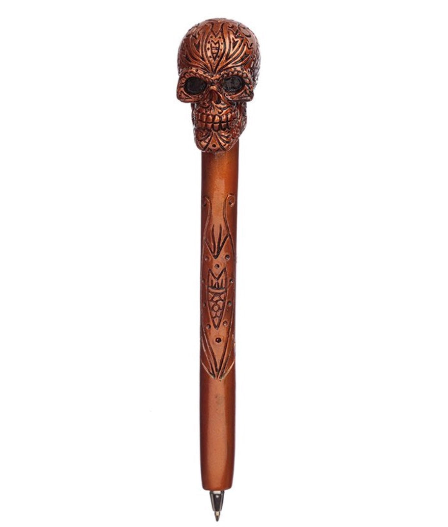 Pens | Metallic Skull – The Sentient Tree