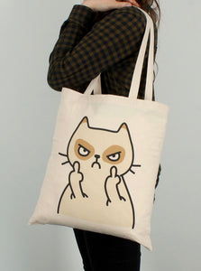 Tote Bag | Angry Cat