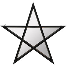Load image into Gallery viewer, Pentagram Mirror With Frame
