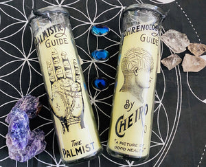 Tube Candles | Palmistry or Phrenology