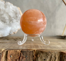 Load image into Gallery viewer, Sphere | Peach Selenite
