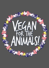 Load image into Gallery viewer, Tote Bag | Vegan For The Animals
